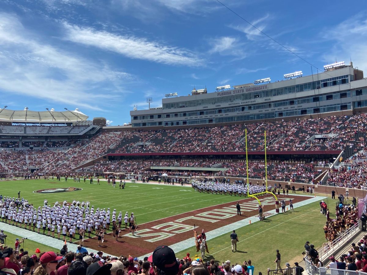 The new Doak Campbell Stadium debuted on Aug. 30 for FSU's season opener against Alabama. The upgrades were meant to improve the gameday experience.
Photo courtesy of Joshua Bissell.

