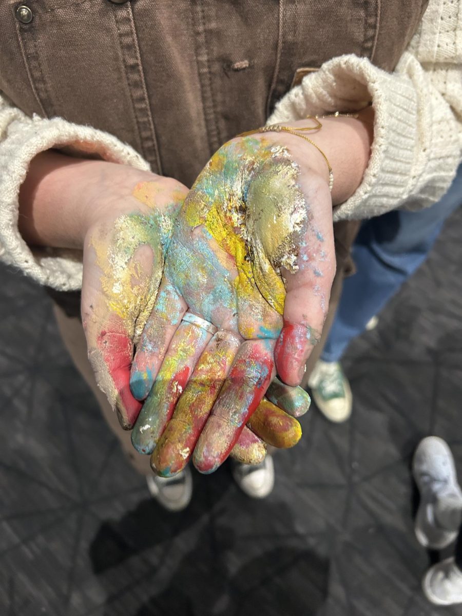 Part of the schedule for Latin regionals is a community service project. This year’s project involved rock painting.