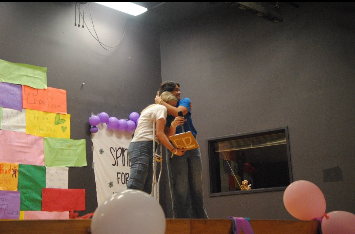 Dance Marathon team members celebrate last year's accomplishments. This year the group plans to raise even more money for Children's Miracle Network.
Photo courtesy of Elizabeth Shalley.