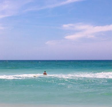 The Panhandle of Florida has so many different and diverse beaches, it is hard to pick the best one. This shot is from Panama City Beach.