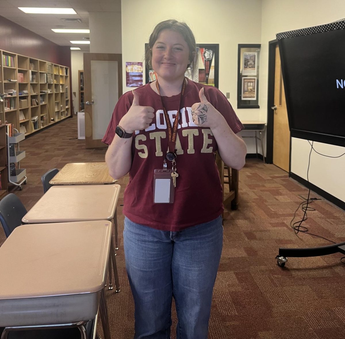 Recently, the only people wearing lanyards on campus have been teachers who use it as their employee IDs. Starting in the 2026-2027 school  year, students will be required to wear IDs as well.